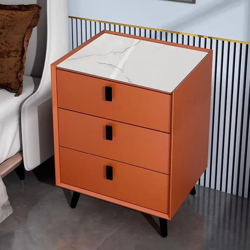 Simple Furniture Solid Wood Smart Nightstands Wholesale Cheap Bedroom Furniture Drawer Storage Smart Bedside Table