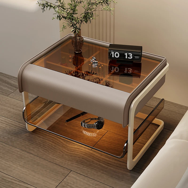 Trendy Beauty Bedside Table Simple Elegant Unique Portable Nightstand Table Modern Nordic Mesitas De Noche Bedroom Furniture