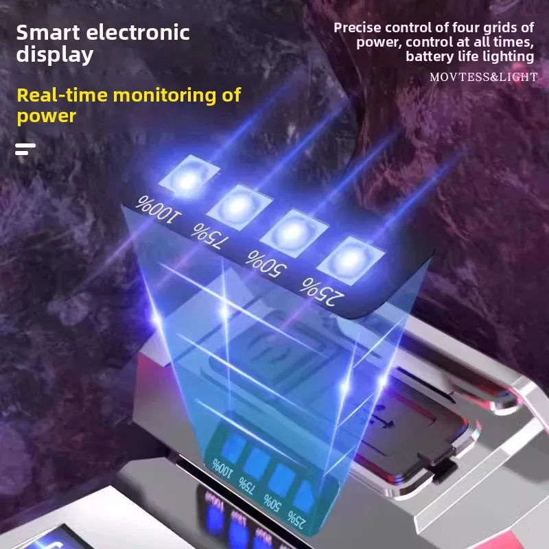 Headlight head mounted strong light charging ultra bright fishing special ultra long endurance lithium battery flashlight mining