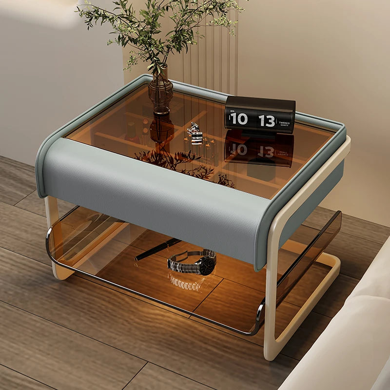 Trendy Beauty Bedside Table Simple Elegant Unique Portable Nightstand Table Modern Nordic Mesitas De Noche Bedroom Furniture